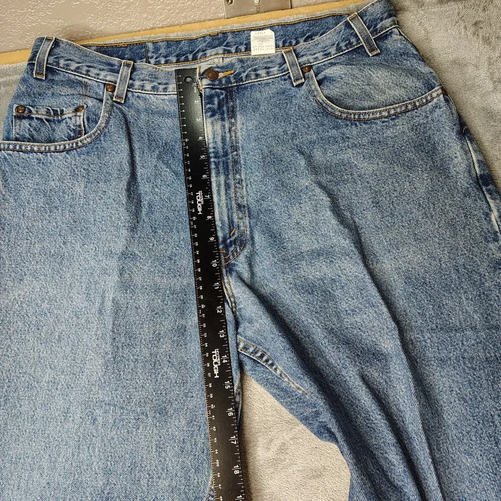 Vintage Levis Jeans Mens 36x35 Blue 545 Straight Loose Fit‎ Medium Wash Denim